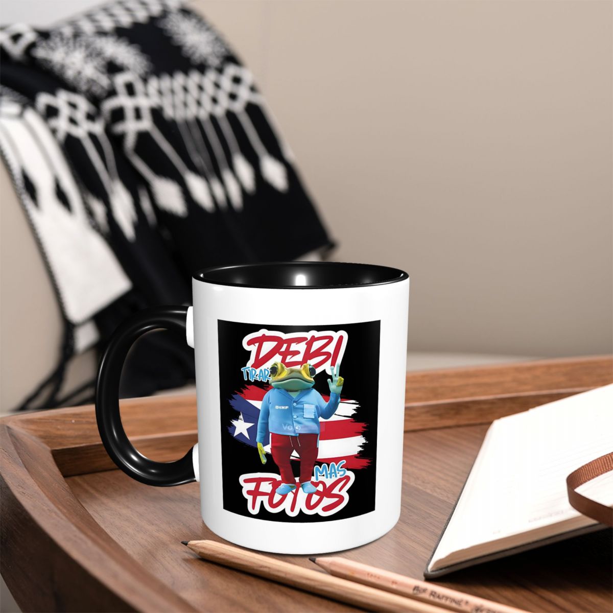 Coffee Tea Cup Foto - Bad Bunny DTMF Debi Tirar Mas