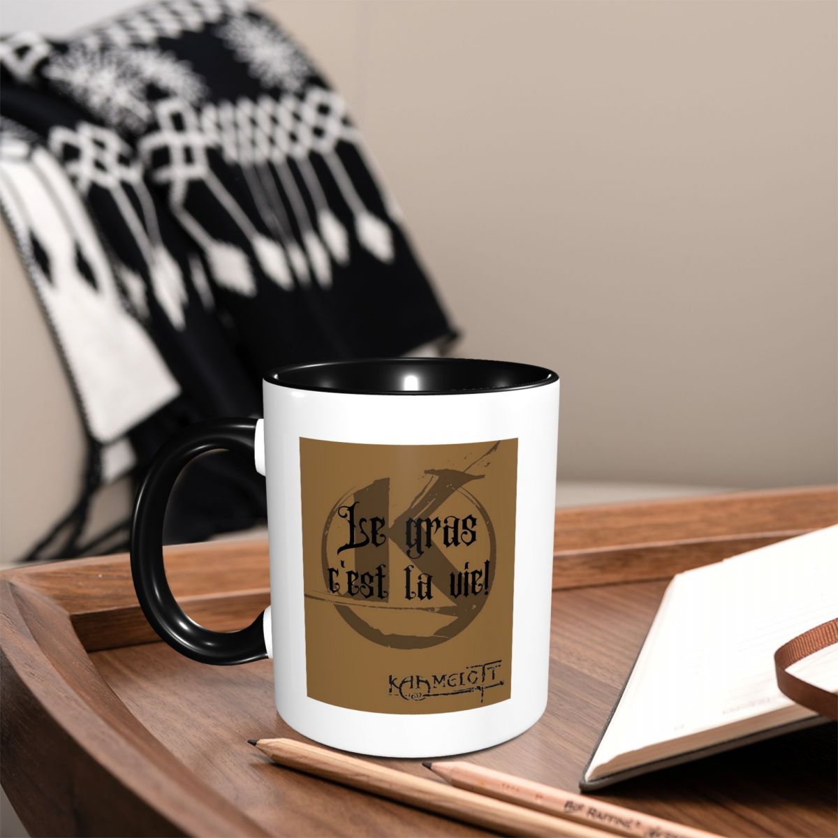 Coffee And Tea Quotes Funny - Kutipan Kaamelott Si Gemuk! Mug Lucu