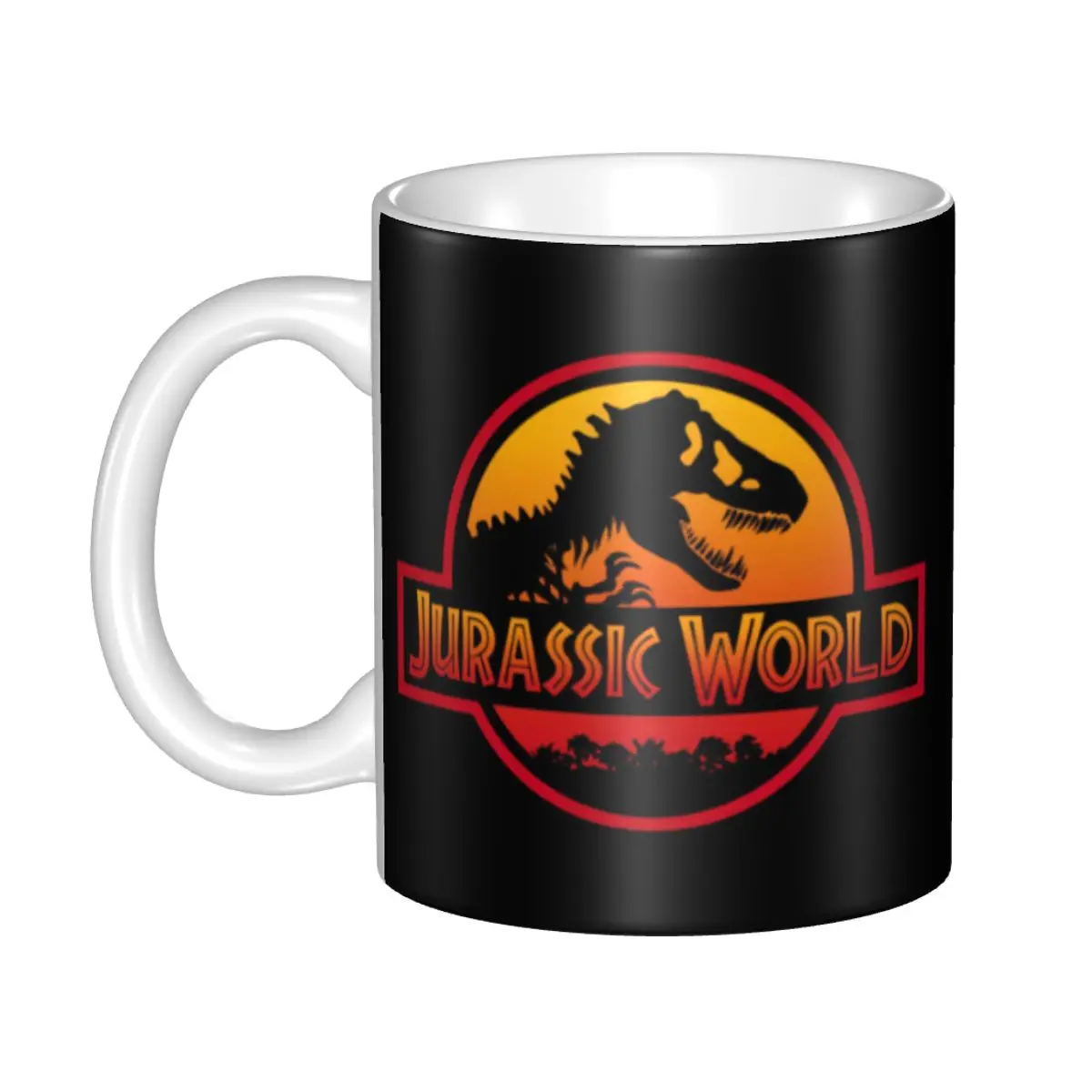 Coffee Tea World - Mug Kopi Dinosaur World Jurassic Park