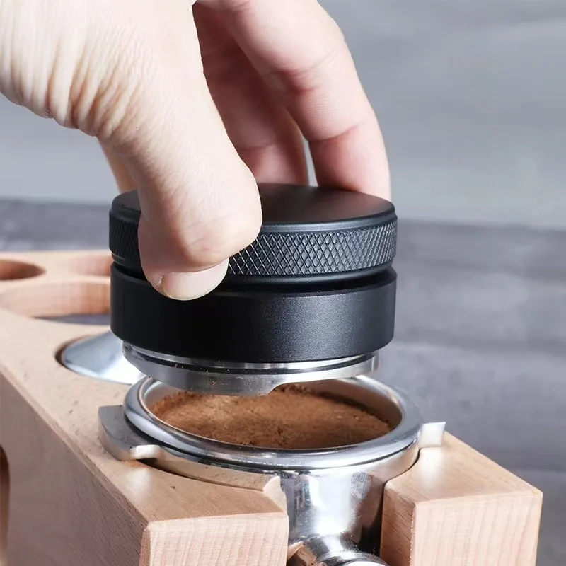 Coffee Tamper Leveler - Alat Distributor Espresso dari Paduan Aluminium,