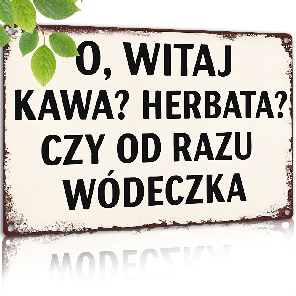 Coffee And Tea Quotes Funny - Papan Tanda Logam Vintage, Kutipan Lucu