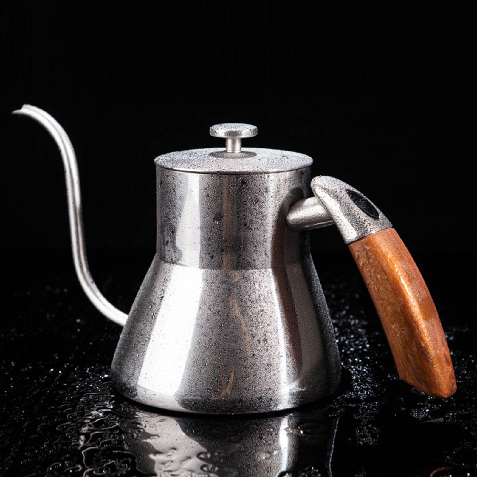 Pour Over Kettle - Tuangkan Ketel Teko Kopi Berkemah, dengan