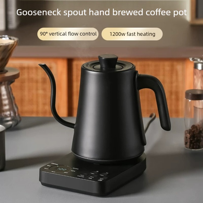 Pour Over Kettle - Ketel Kopi Elektrik Gooseneck dengan Fitur