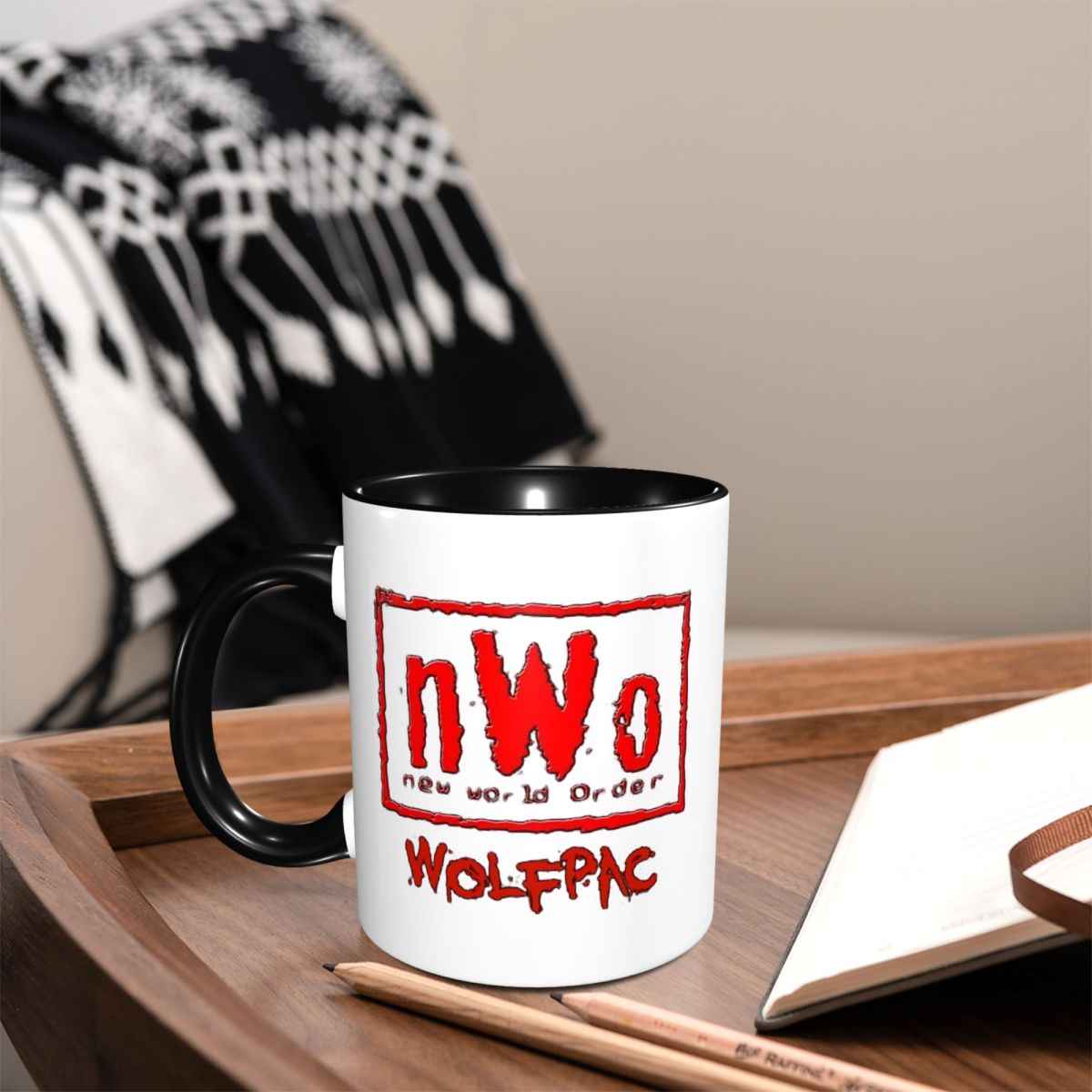 Coffee Tea World - NWO New World Order Wrestling Mug