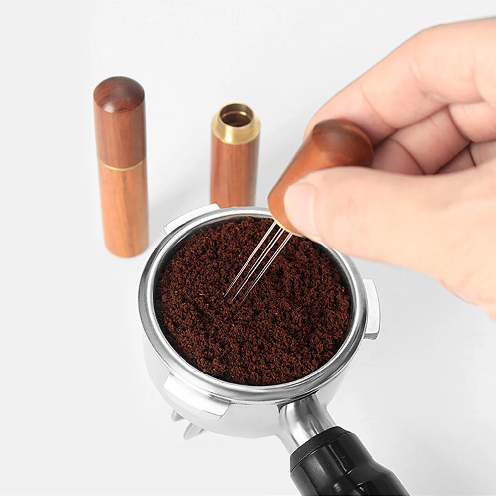 Coffee Tamper Leveler - Alat Pengaduk Bubuk Kopi Stainless Steel,