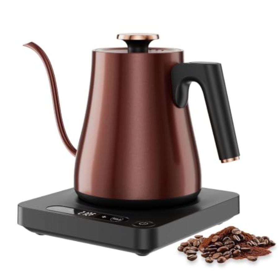 Pour Over Kettle - Ketel Listrik Gooseneck untuk teh seduh,