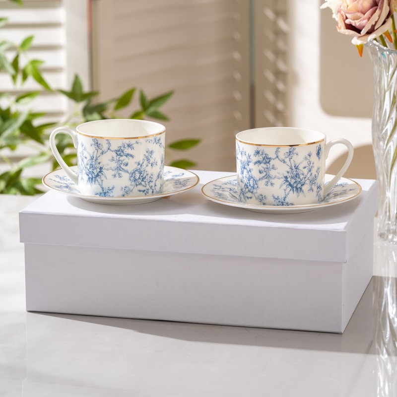 Best Tea Coffee - Set Kombinasi Cangkir dan Piring Kopi