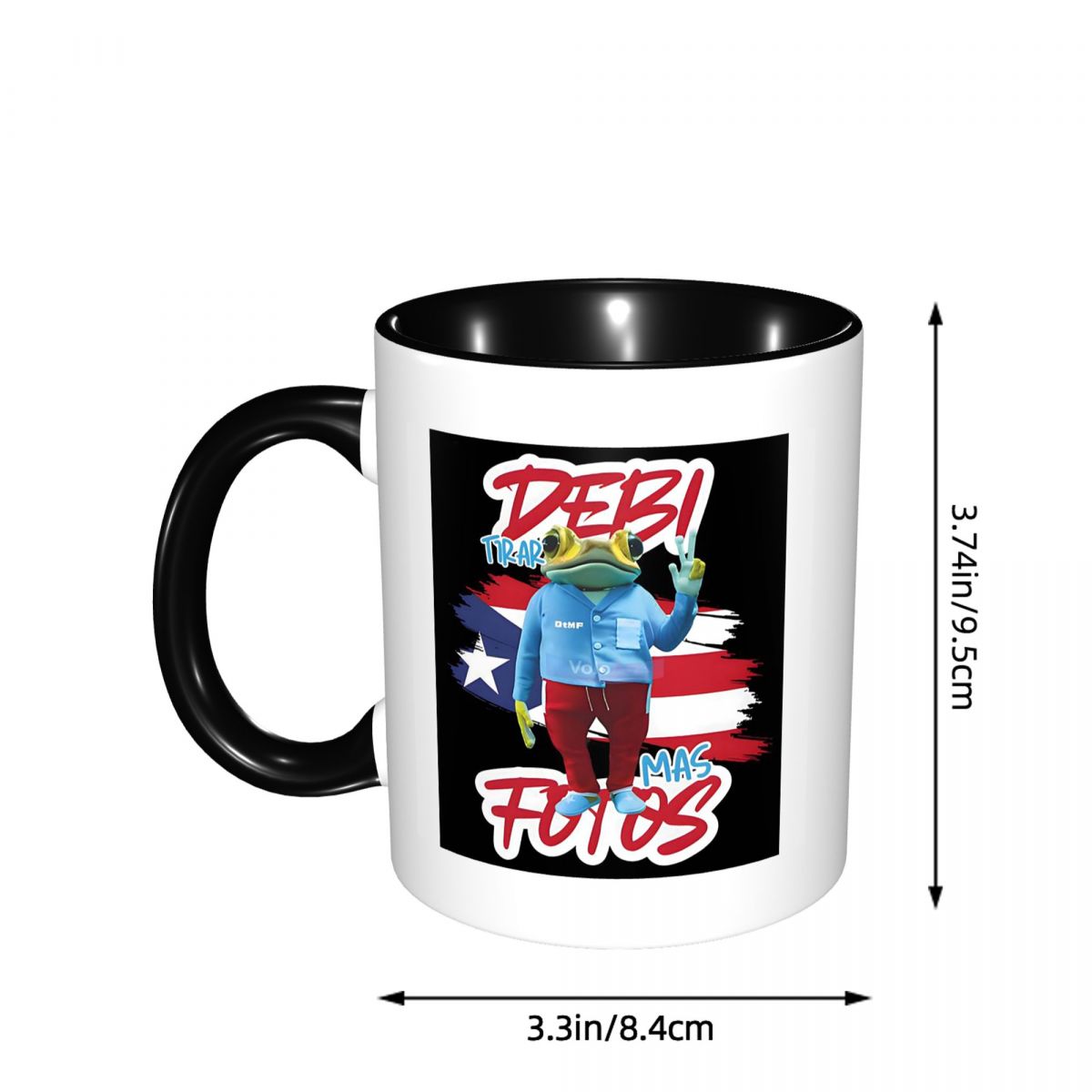 Bad Bunny DTMF Debi Tirar Mas  - Coffee Tea Cup Foto ulasan dan harga