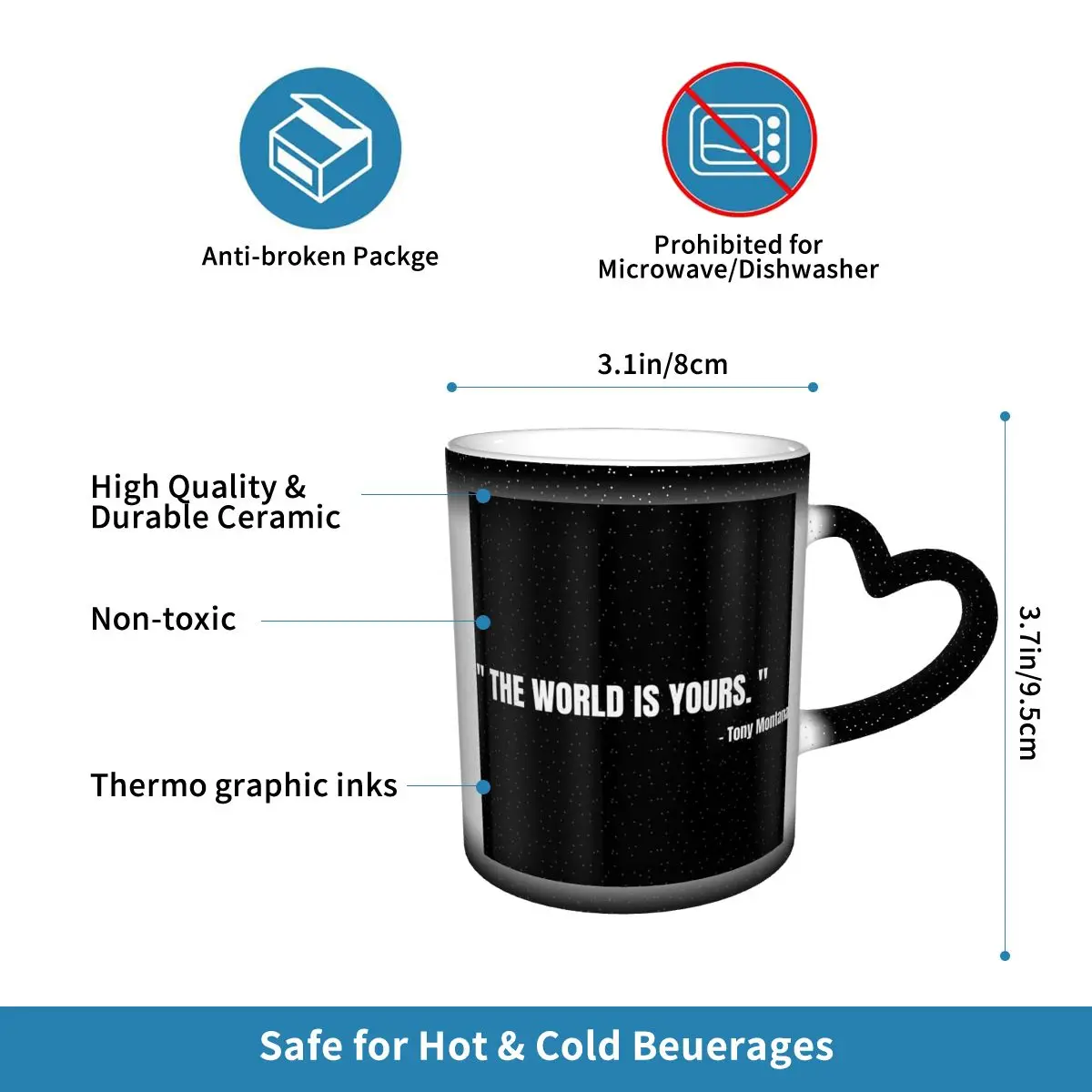 Scarface Tony Montana The Worl - Coffee Tea World ulasan dan harga