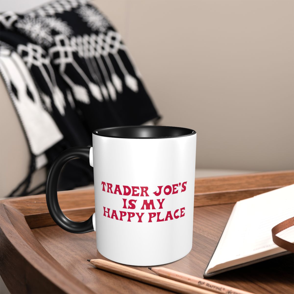 Trader Joe's Is My Happy Place - Coffee And Tea Quotes Funny ulasan dan harga