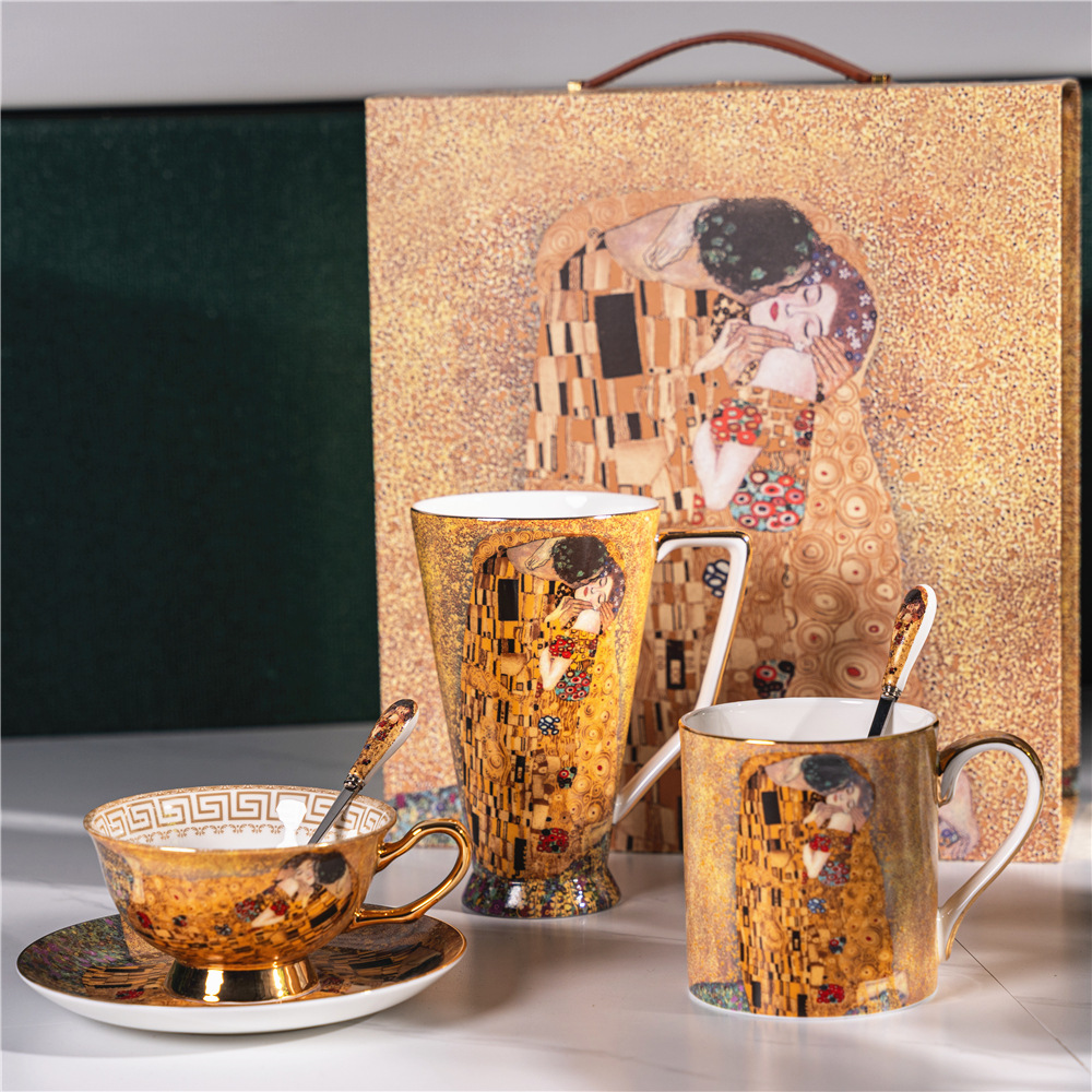 Gustav Klimt Ciuman Tulang Cin - Best Tea Coffee ulasan dan harga