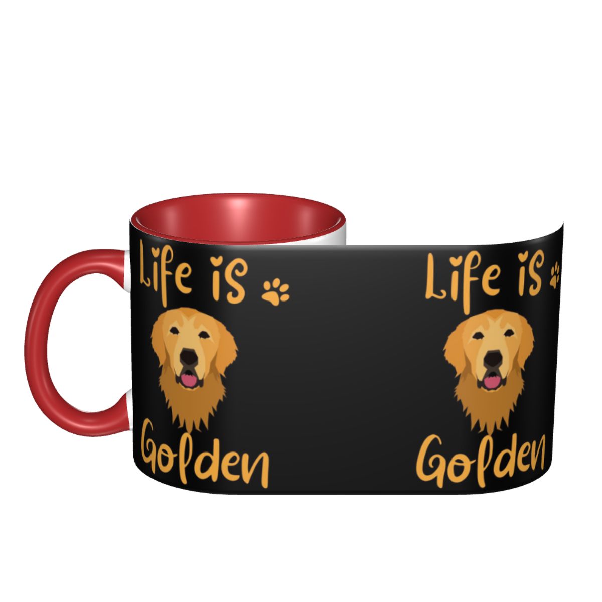 GOLDEN RETRIEVER Quote Mug Can - Coffee And Tea Quotes Funny ulasan dan harga