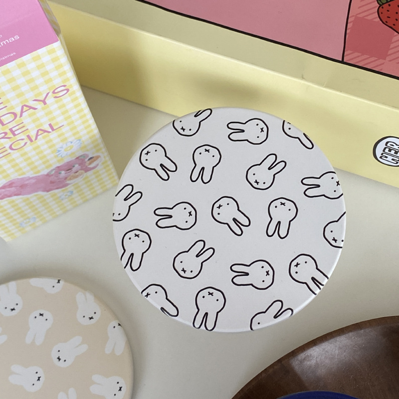 Tatakan Gelas Kopi Seri Miffy  - Coffee Tea & Hot Chocolate ulasan dan harga