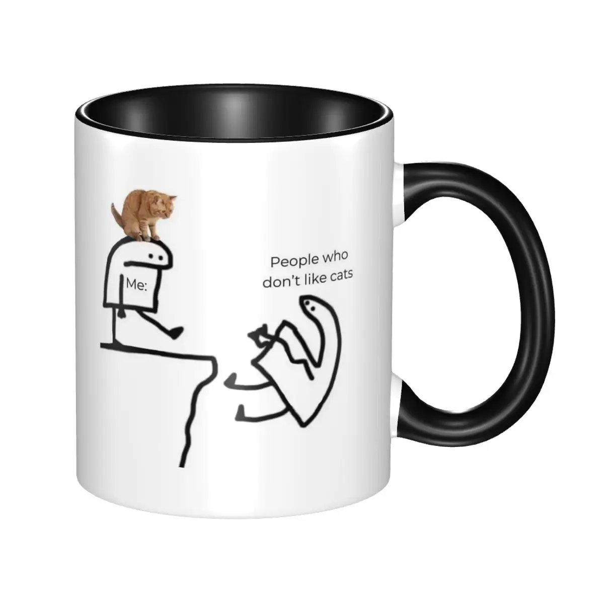 Mug Keramik Lucu dengan Desain - Coffee And Tea Quotes Funny ulasan dan harga