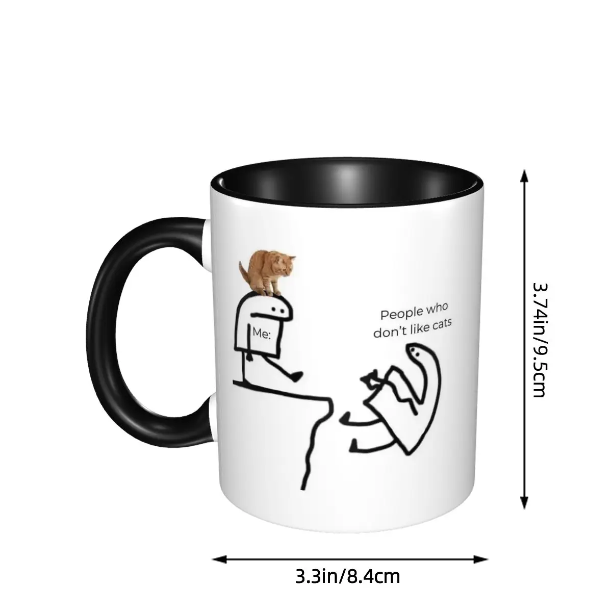 Mug Keramik Lucu dengan Desain - Coffee And Tea Quotes Funny ulasan dan harga