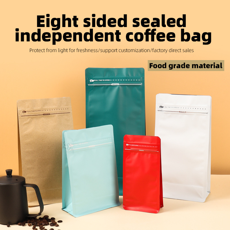 Kantong Aluminium Foil Berdiri - Coffee Tea & Hot Chocolate ulasan dan harga