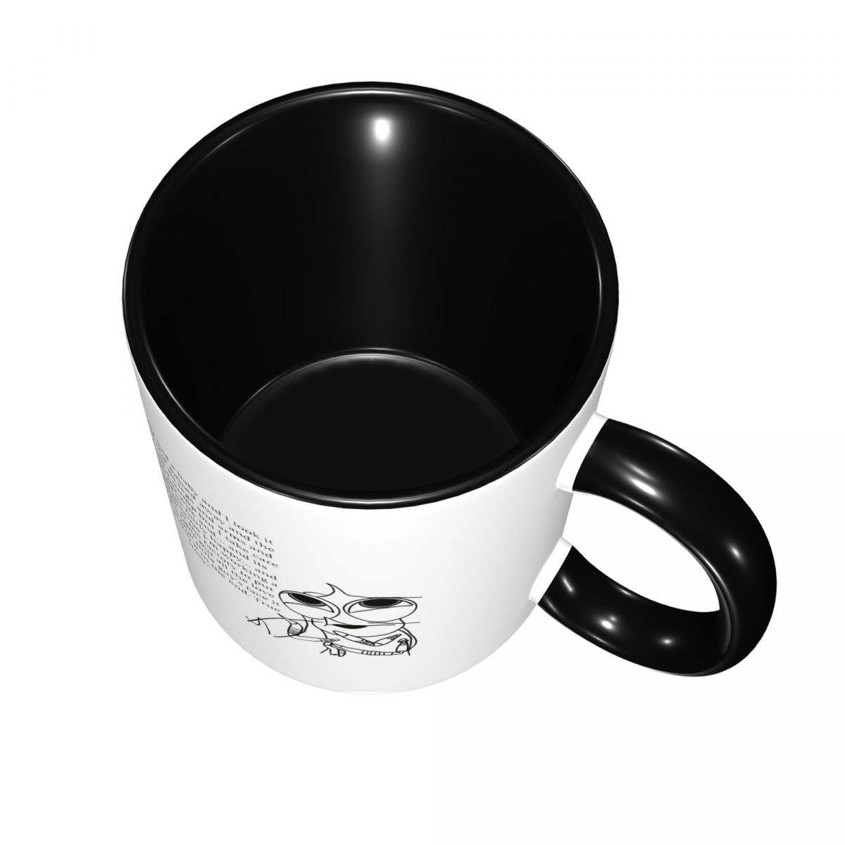 Mug Keramik Lucu Motif Ikan Hi - Coffee And Tea Quotes Funny ulasan dan harga