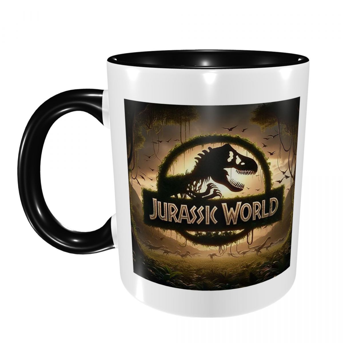 Mug Jurassic World Lucu, Cangk - Coffee Tea World ulasan dan harga