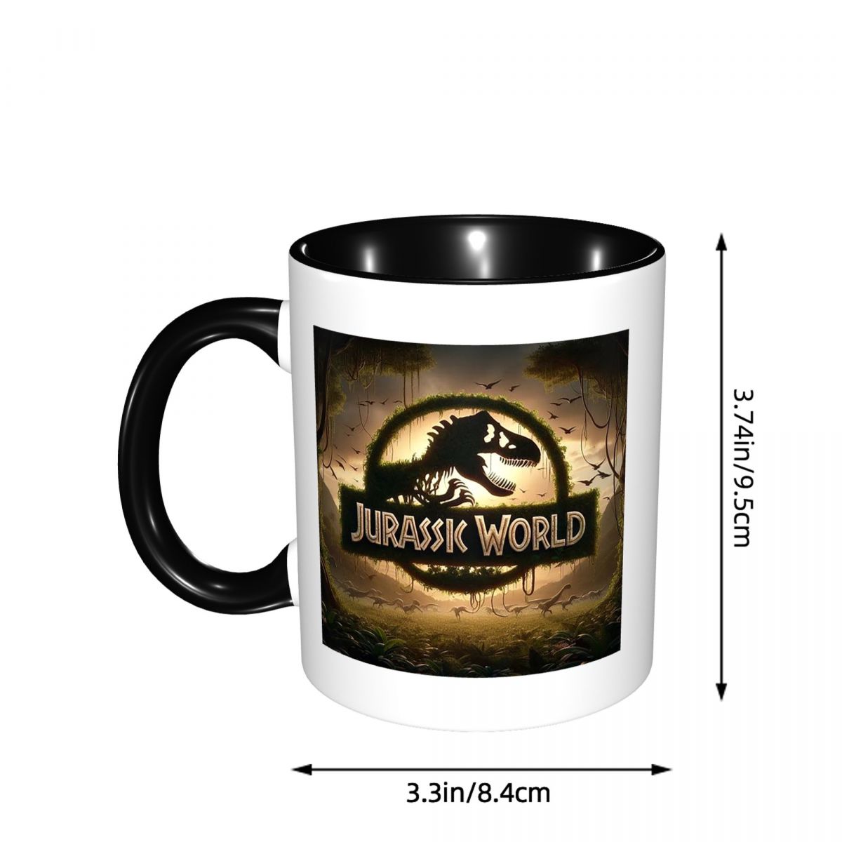 Mug Jurassic World Lucu, Cangk - Coffee Tea World ulasan dan harga
