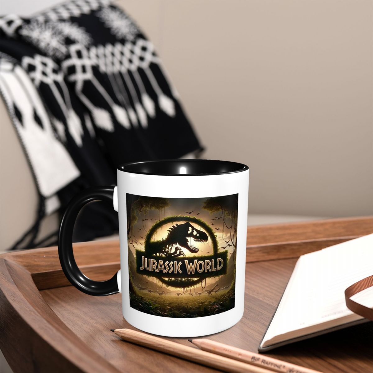 Mug Jurassic World Lucu, Cangk - Coffee Tea World ulasan dan harga