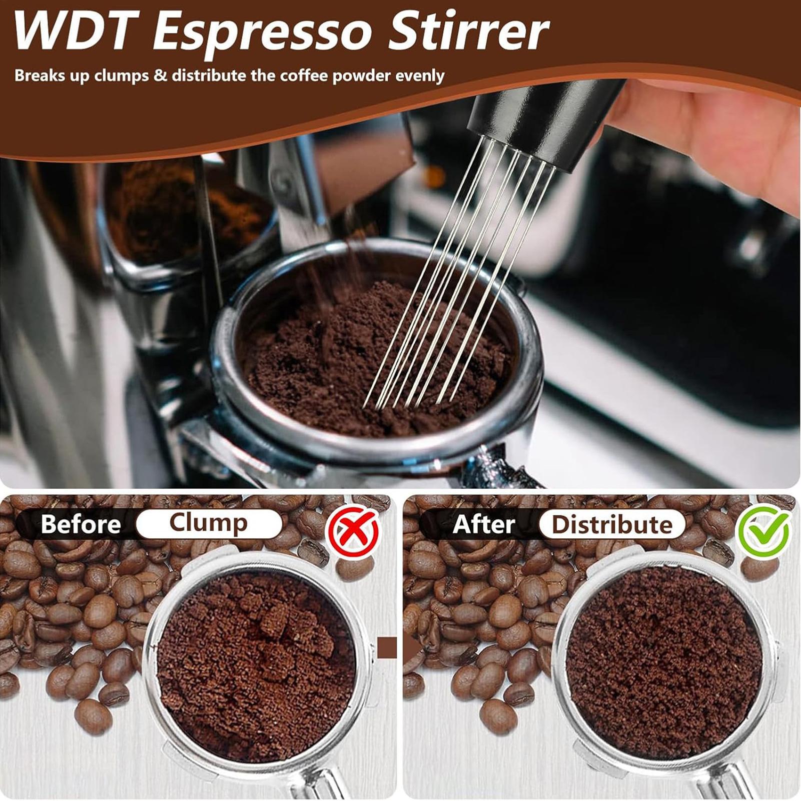Set Tamper & Distributor Espre - Coffee Tamper Leveler ulasan dan harga