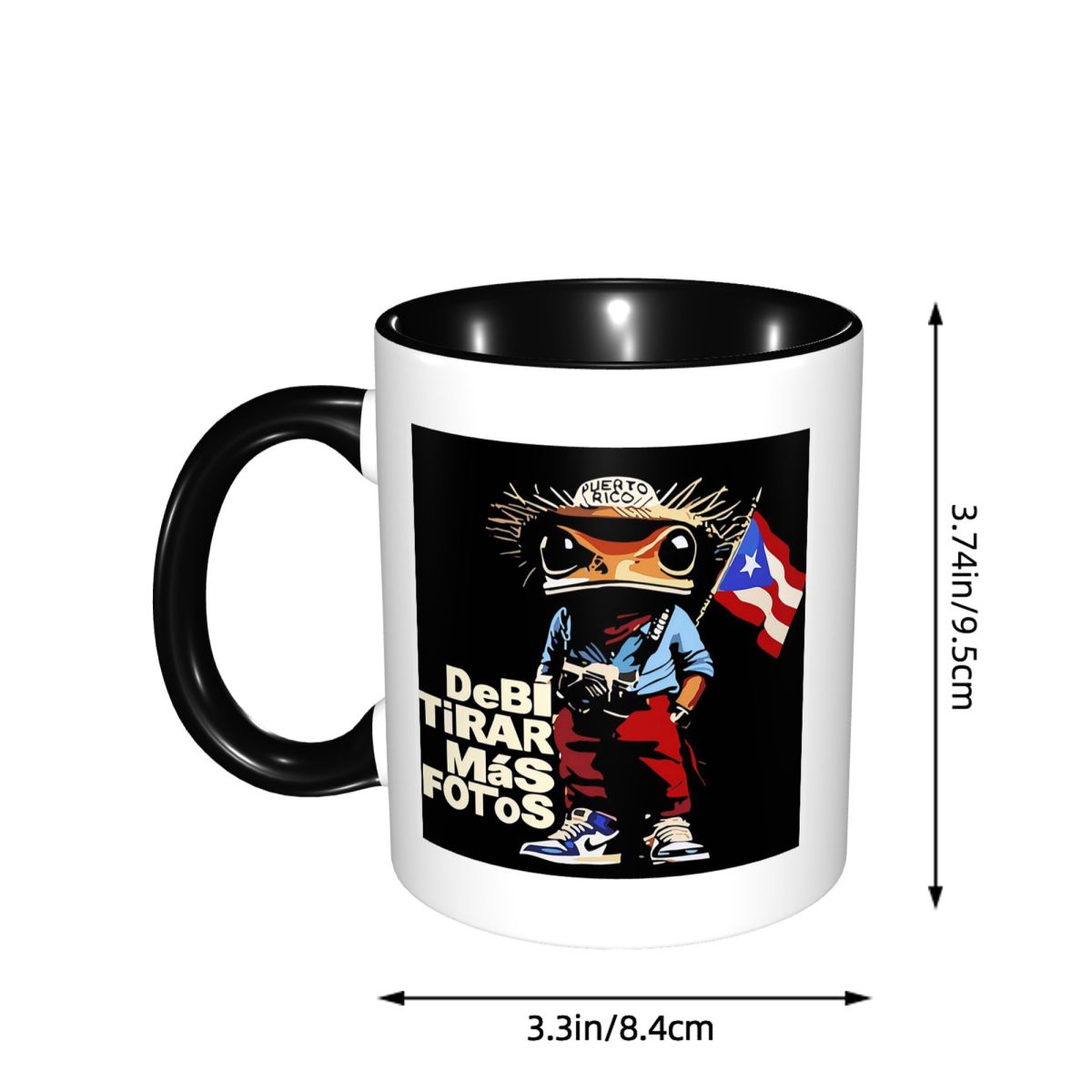 Bad Bunny DTMF Debi Tirar Mas  - Coffee Tea Cup Foto ulasan dan harga