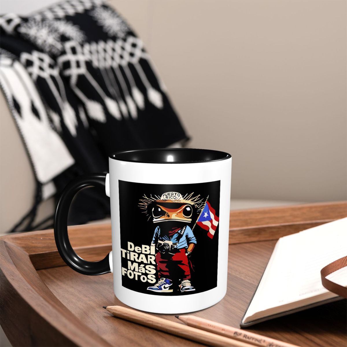 Bad Bunny DTMF Debi Tirar Mas  - Coffee Tea Cup Foto ulasan dan harga