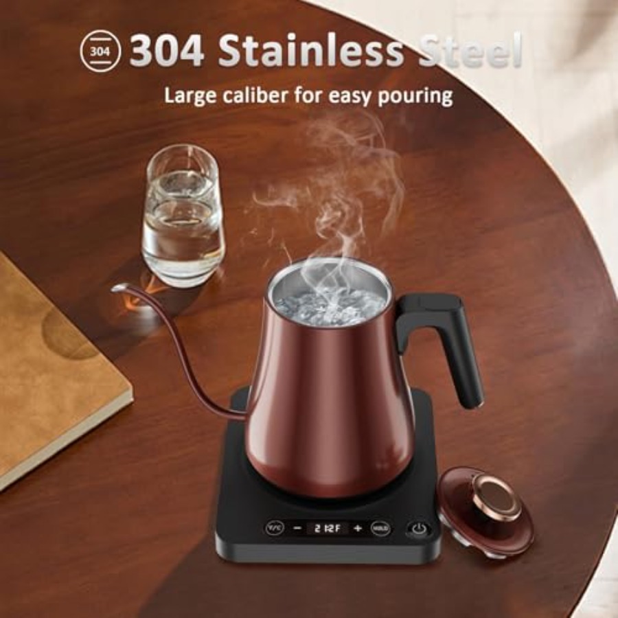 Ketel Listrik Gooseneck 1.0L 1 - Pour Over Kettle ulasan dan harga