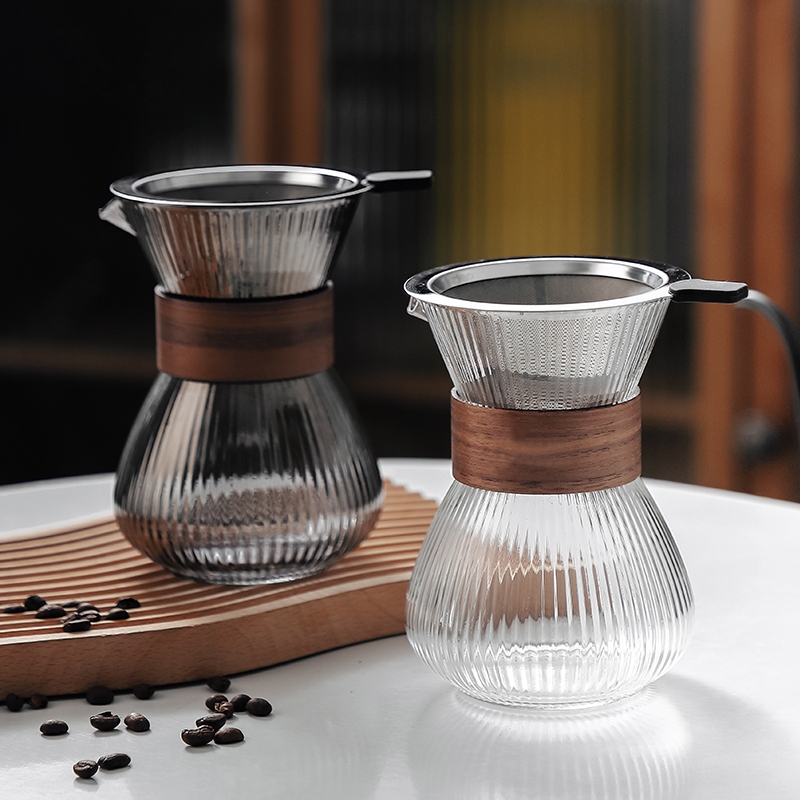 Teko Kopi Kaca dengan Saringan - Pour Over Kettle ulasan dan harga