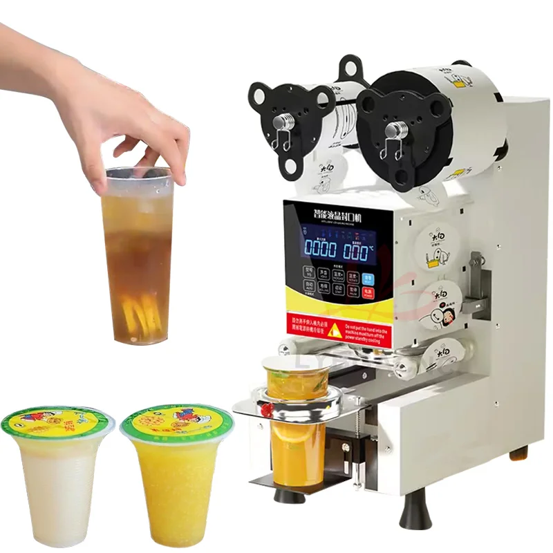Mesin Penyegel Gelas Plastik L - Coffee Tea & Hot Chocolate ulasan dan harga