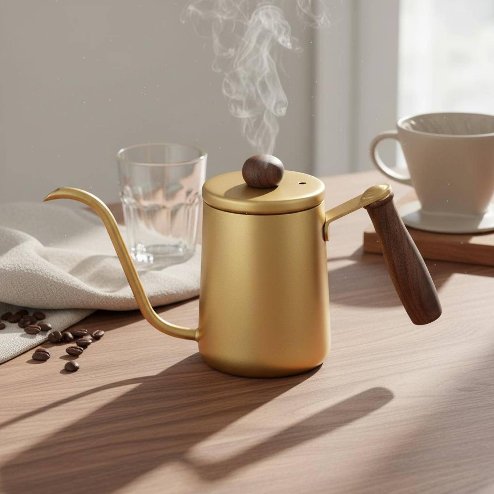 Teko Kopi Gaya Jepang dengan G - Pour Over Kettle ulasan dan harga