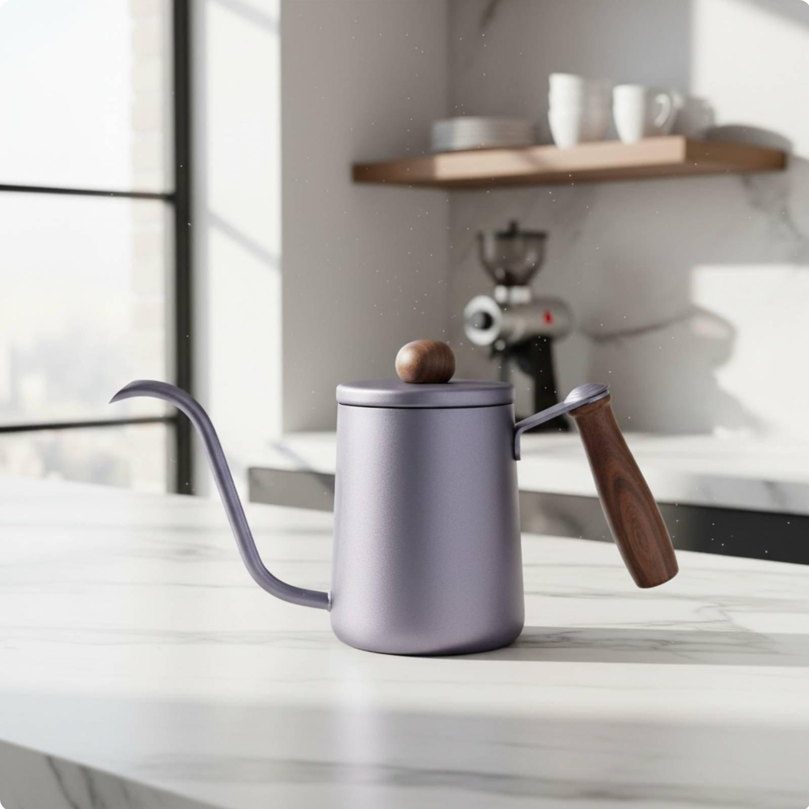 Teko Kopi Gaya Jepang dengan G - Pour Over Kettle ulasan dan harga