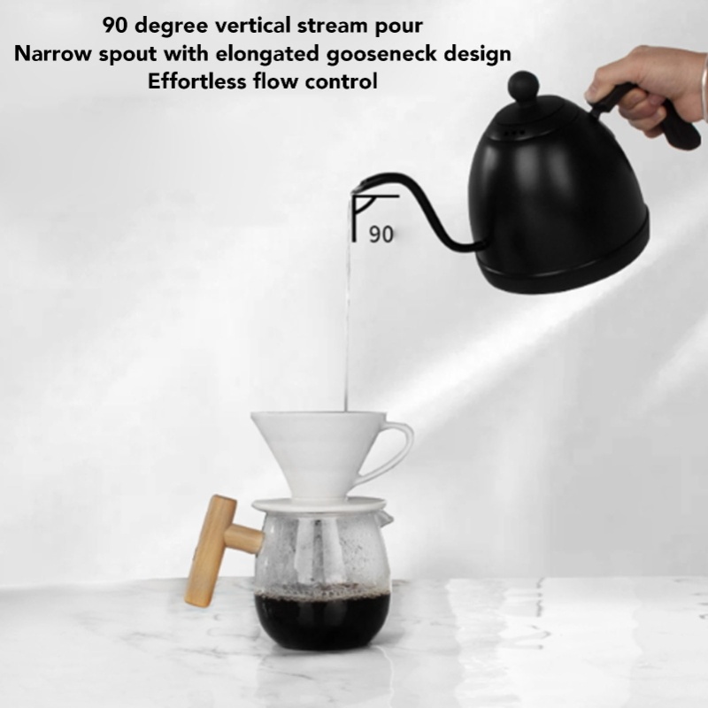 Ketel Listrik Gooseneck 1000W  - Pour Over Kettle ulasan dan harga