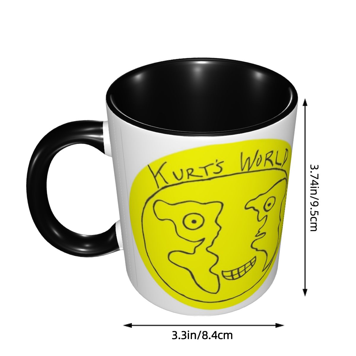 Joe Keery Spree Kurts Mug Logo - Coffee Tea World ulasan dan harga