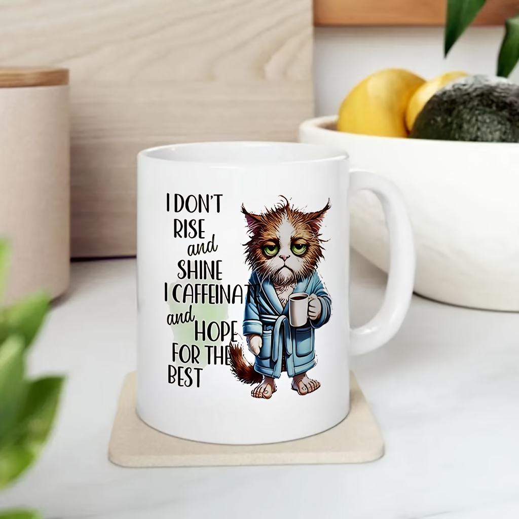 Mug Kucing Lucu dengan Kutipan - Coffee And Tea Quotes Funny ulasan dan harga