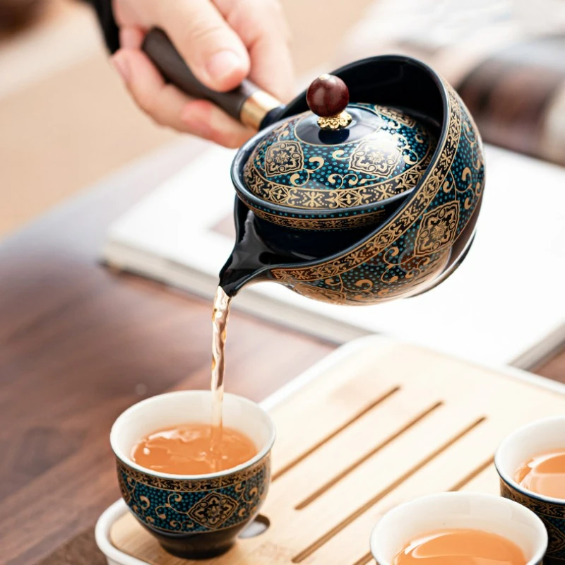 Set teh Kung Fu Cina, Set teh  - Pour Over Kettle ulasan dan harga