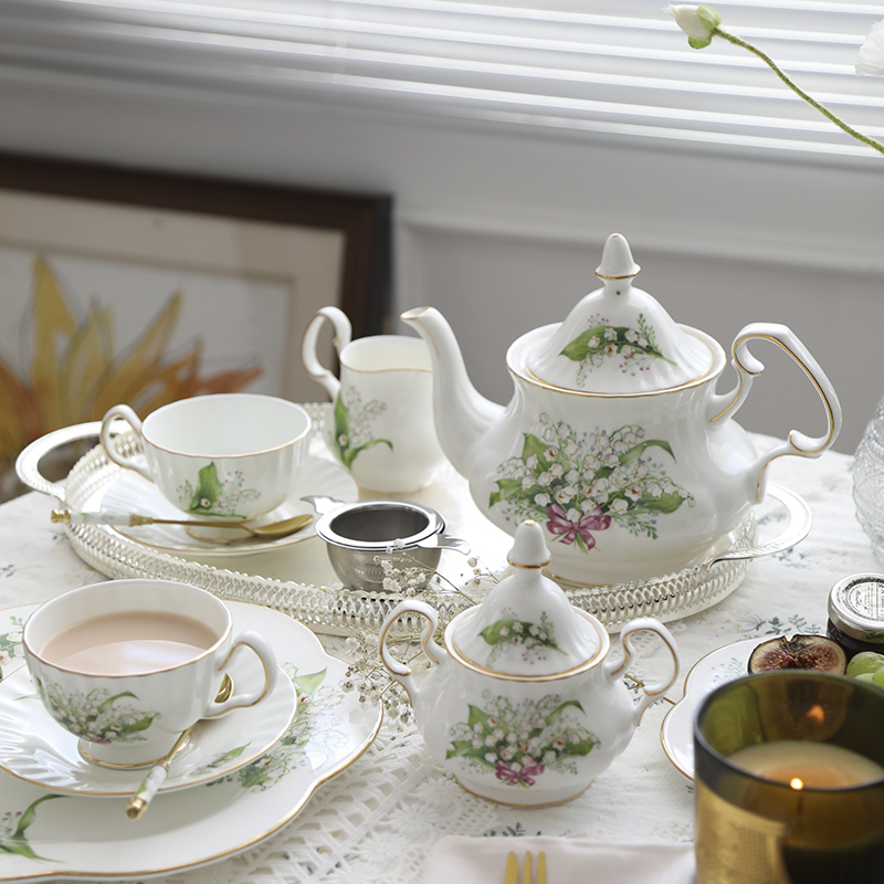 Set Cangkir Teh Lily Valley, T - Valley Tea And Coffee ulasan dan harga