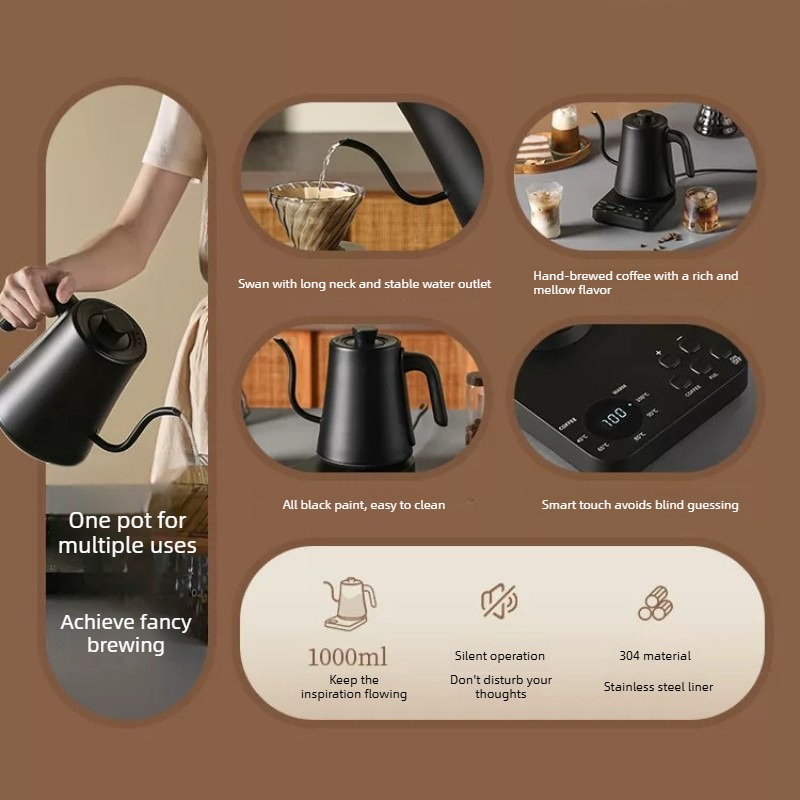 Ketel Kopi Elektrik Gooseneck  - Pour Over Kettle ulasan dan harga