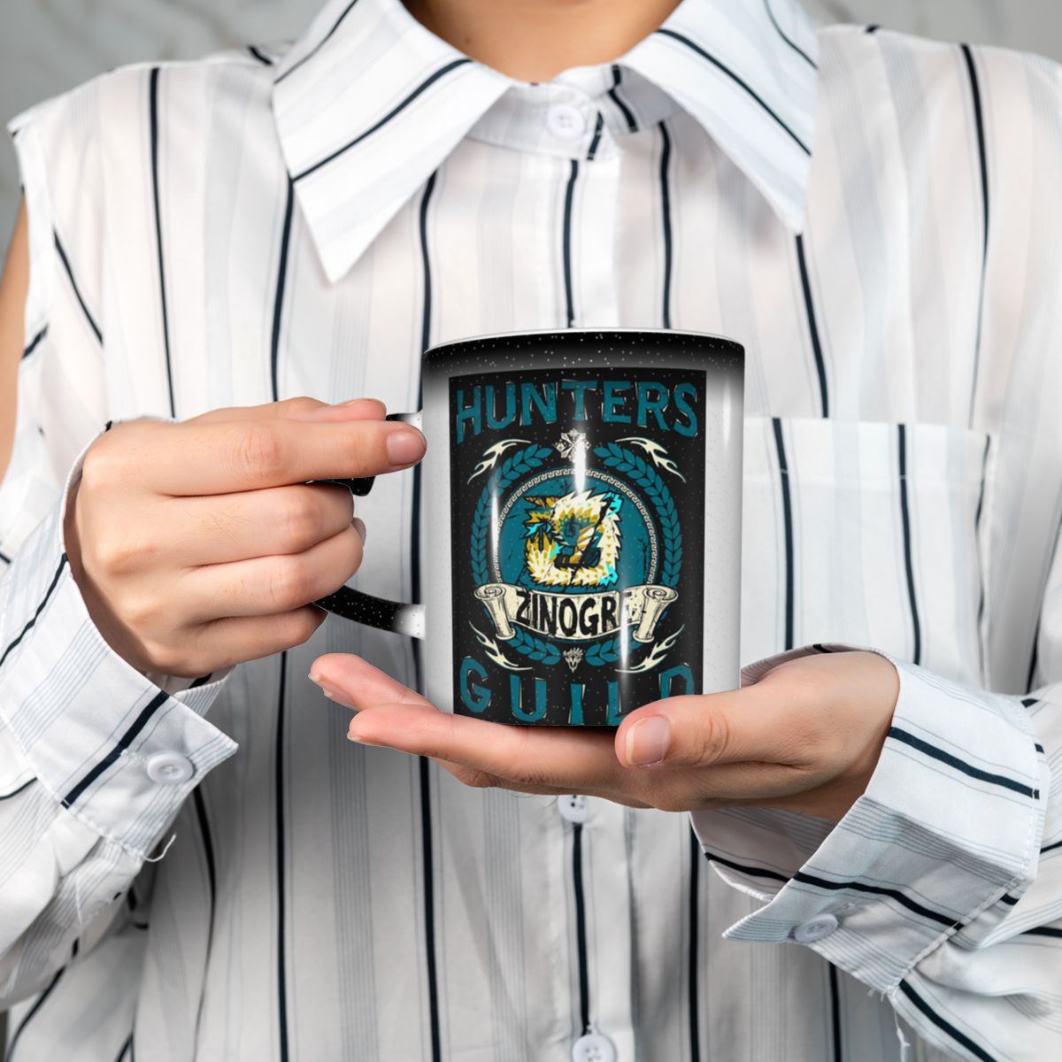 Monster Hunter World Mug Cangk - Coffee Tea World ulasan dan harga