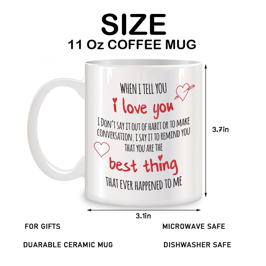 I Love You, You adalah mug Hal - Best Tea Coffee ulasan dan harga