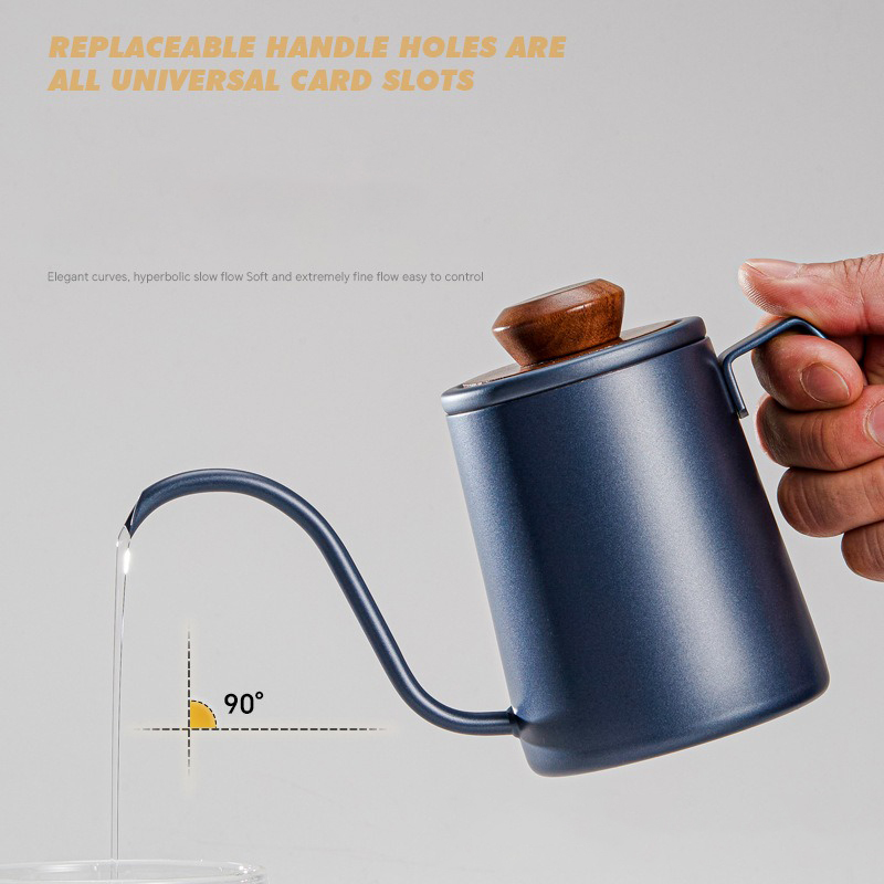 JUSTINLAU Pot Kopi Pour-Over d - Pour Over Kettle ulasan dan harga