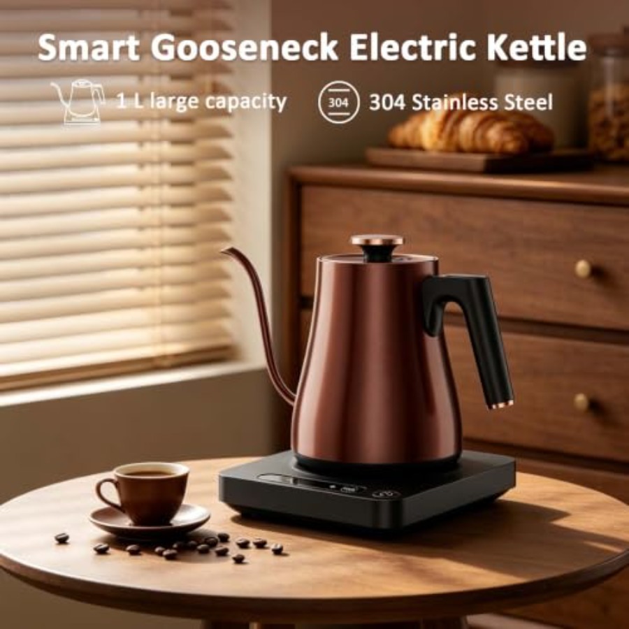 Ketel Listrik Gooseneck untuk  - Pour Over Kettle ulasan dan harga