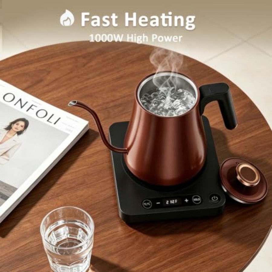 Ketel Listrik Gooseneck untuk  - Pour Over Kettle ulasan dan harga